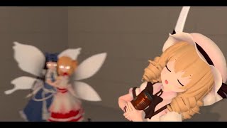 SFM Touhou  Brain Implosion Energy  1 Hour Loop [upl. by Follansbee]