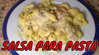 💢💢TORTELLINI💢💢SALSA PARA PASTA💢💢 [upl. by Eimmot965]