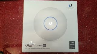 Ubiquiti Networks UAPACPRO Unboxing  Unifi Wireless AC 1750Mbps Enterprise Grade Access Point [upl. by Belldas]