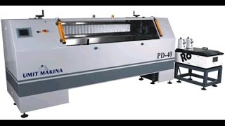 PD40 SEMI AUTOMATIC POCKET ASSEMBLY MACHINE [upl. by Arraes]