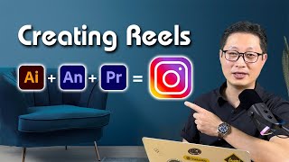 Creating Instagram Reels with Adobe Animate and Premiere Pro [upl. by Essila422]