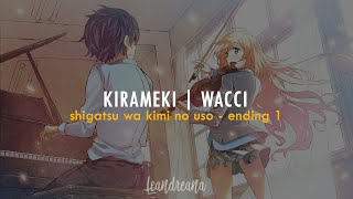 Kirameki ❀ Wacci Sub Esp amp Romaji [upl. by Dranyam]