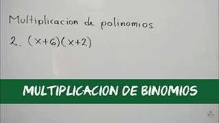 Multiplicación de polinomios  Ejemplo 2 [upl. by Adnala]