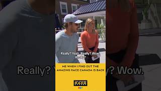 Who else is thrilled The AmazingRaceCanada is back🙋‍♀️ [upl. by Favian]