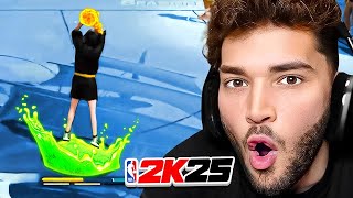 Adin Rosss First Time Playing NBA 2K25 [upl. by Shotton]