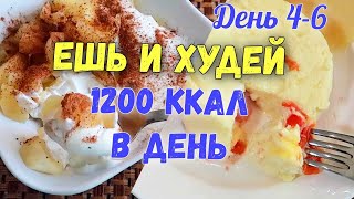 НИЗКОКАЛОРИЙНЫЕ РЕЦЕПТЫ на каждый день✔️Похудение без Диет Меню на 1200 Ккал [upl. by Nahtnoj22]