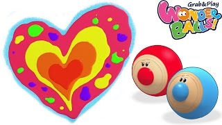 Cartoon  Love Bug  Funny Cartoons For Children  WonderBalls Playground [upl. by Ragouzis46]