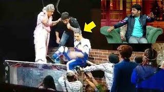 Akshay Kumar R€SCU€S Kapil Sharma Show Actor From FALLNG During STUNT gone WR0NG [upl. by Ekul]