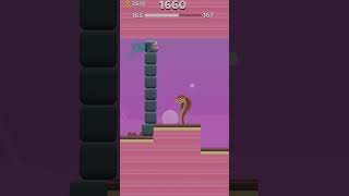 Square Bird Level 165 shorts viral short youtubeshorts squarebird gaming trending [upl. by Eyram]