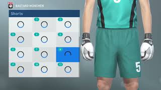 Bastard München kit lineup squad numbers tutorial  PES 2019 part 2 [upl. by Sina]