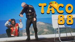 Gta RolePlay TACO Part 88 🌮 تاکو سوپرایز در قبرستان [upl. by Lynde]