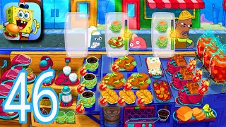 SpongeBob Krusty CookOff  Max LeveI Gameplay Walkthrough part  46  Food Truck iOSAndroid [upl. by Kernan260]