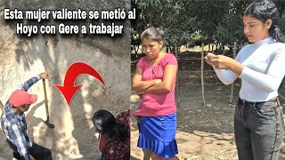 ¡WOO Biby le entrega Dinero a Elvia para su Baño mientras Gere muestra el avance de la Fosa [upl. by Ynatterb678]