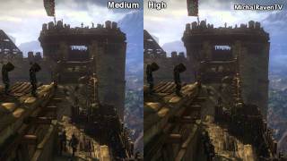 The Witcher 2  Low vs Medium vs High vs Ultra  Graphic Settings Comparison [upl. by Carmencita]