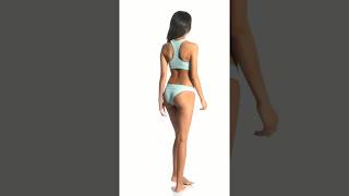 LSpace Horizon Stripe Sandy Bikini Bottom  SwimOutletcom [upl. by Zurciram]