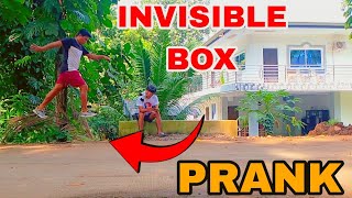 PART 2 INVISIBLE BOX PRANK FUNNY VIDEO [upl. by Naihtsirc]