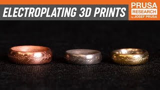 Electroplating 3D Prints the Symphony of Plastic and Metal [upl. by Davida909]