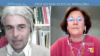 Il docente No Vax Davide Tutino contro lepidemiologa Stefania Salmaso quotNon mi permetto di [upl. by Ainollopa599]