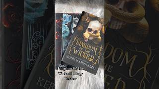 Kingdom of The Wicked Trilogy Review booktube bookish fyp booktok [upl. by Henghold]