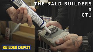 TheBaldBuilders x ct1ltd PGB Adhesive at Builder Depot [upl. by Ahsaekal648]