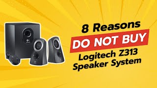 DONT BUY Logitech Z313 Speaker System Renewed BEFORE WATCHING THIS VIDEO ⚠️🎧 [upl. by Akisej]