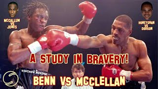 Nigel Benn vs Gerald McClellan PLUS Mcallum vs Jones Dodson vs Honeyghan ITV 1080p 60fps [upl. by Aracat]