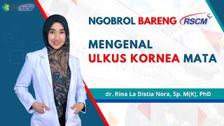 Mengenal Ulkus Kornea Mata  dr Rina La Distia Nora SpMK PhD [upl. by Alfy]