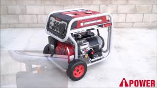 A iPower SUA12000E Portable Generator [upl. by Amaerd741]