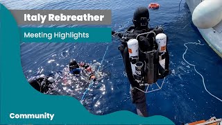 Scuba Vlog Italy  Rebreather meeting highlights [upl. by Yecaw]