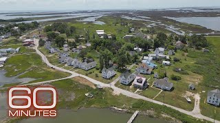 Maryland island struggles to survive impact of rising sea level erosion  60 Minutes [upl. by Aysahc]