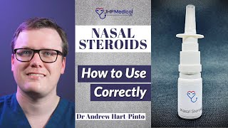 How to use Nasal Spray CORRECTLY  Nasal Steroids [upl. by Elohc]