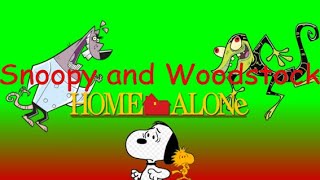 Wild and Wacky Tales Snoopy and Woodstock Home Alone [upl. by Rambert]