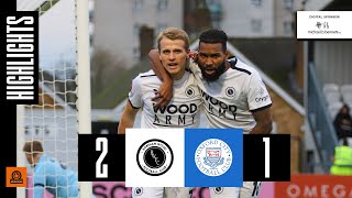 HIGHLIGHTS  Boreham Wood v Oxford City H  16th December 2023 [upl. by Hatfield]