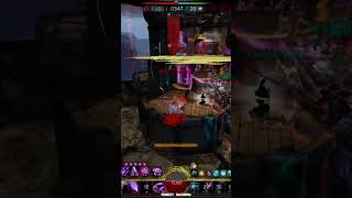 GW2 WvW Fighting Zerg Gameplay  Virtuoso Class guildwars2 games [upl. by Eno472]