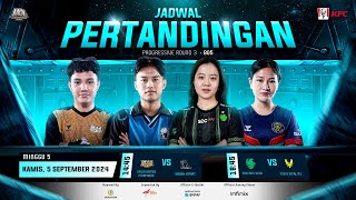 🔴 LIVE  MDL ID S10  Progressive Round  Hari 4 Putaran 3 [upl. by Nnaihs]