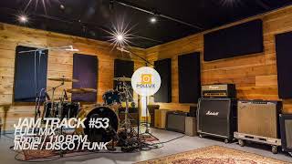 Indie Disco Jam Track  Backing Track 53 Full Mix Ebmaj 110 BPM Backing Track Drums Bass [upl. by Naihr]