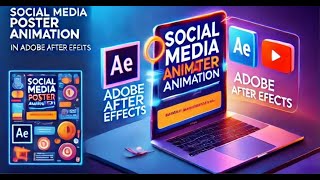 Social Media Poster Animation In Adobe After Effects In Hindi [upl. by Leissam]