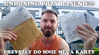 UNBOXING PRZY BASENIE  PRZYSZŁY PACZKI Z MEGA KARTAMI  OMG ILE TEGO JEST  KUBA POZNAJE MBAPPE [upl. by Beard377]