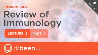 Immunology Lecture 2 Part 1 [upl. by Cheston]