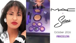 Selena MAC Collection Unveiled [upl. by Fasano]