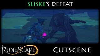 RuneScape 3 Sliskes Endgame Quest  Final Cutscene  Sliskes Defeat HD [upl. by Adnovahs478]