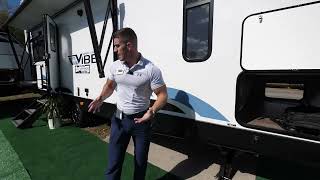 Tour the 2022 VIBE 25RK Travel Trailer [upl. by Crescantia]