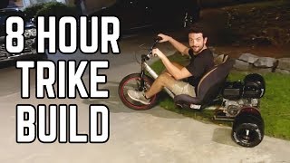 Baby Seat Drift Trike Build [upl. by Nosned144]