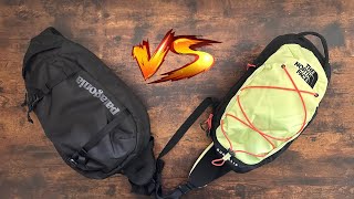 Patagonia Atom 8L vs The North Face Borealis Slingbag [upl. by Hummel]