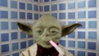 yoda smoking a joint talking jedi stuff [upl. by Annoved]