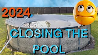 2024 Closing Bestway Above Ground Pool [upl. by Mckenna]