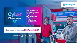 SOAT Interseguro desde S37  sorteo de vales de S40  Dscto en combustible ¿Lo dejarás pasar [upl. by Oinotna]