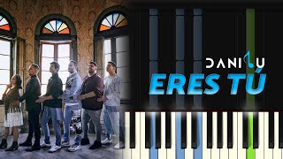 Eres Tú  Matisse Reik  Piano Tutorial  Partitura [upl. by Brawley]