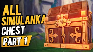 ALL Chest Locations in Simulanka  Part 1  In Depth Follow Along Genshin Impact 48 [upl. by Anailil]