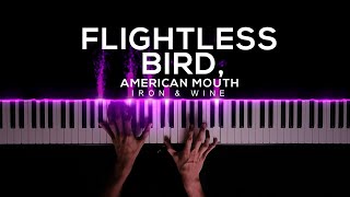 Flightless Bird American Mouth  Iron amp Wine  Piano Cover by Gerard Chua [upl. by Nomzaj]